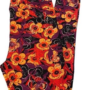 LuLaRoe‎ Floral Leggings TC